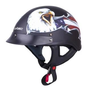Kask motocyklowy otwarty W-TEC V531 chopper - Matt.czarny