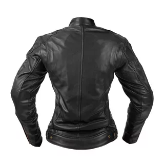 Damska skórzana kurtka motocyklowa W-TEC Urban Noir Lady - Czarny