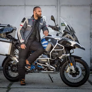Kurtka motocyklowa W-TEC Excellenta - Szary