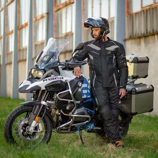 Kask motocyklowy szczękowy W-TEC Vexamo z blendą - Czarno-zielony