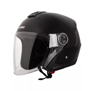 Kask motocyklowy otwarty z blendą W-TEC YM-623 - Matowy brązowo-czarny