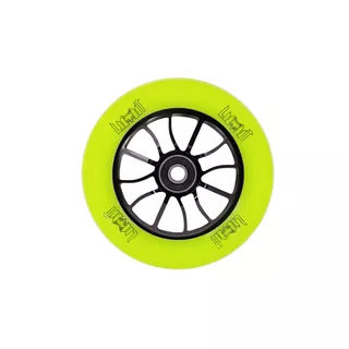 Kółka do hulajnogi LMT S Wheel 110 mm z łożyskami ABEC 9 - Czarno-biały - Czarno-zielony