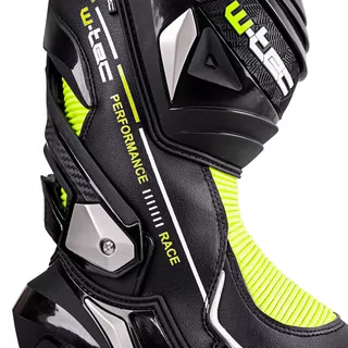 Buty motocyklowe W-TEC Beastor - Czarno-zielony