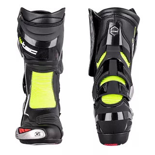 Buty motocyklowe W-TEC Beastor - Czarno-zielony