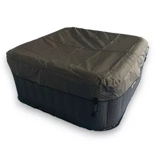 Jacuzzi ogrodowe z hydromasażem ogrzewane inSPORTline Evinos