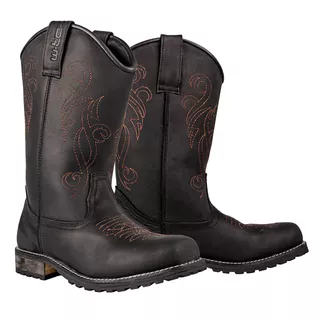 Buty motocyklowe W-TEC Wakero - Czarny - Czarny