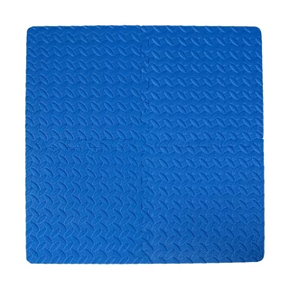 Mata puzzle podkładka inSPORTline Famkin (12 puzzli, 18 krawędzi) - Niebieski