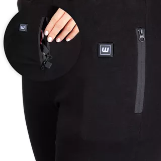 Ogrzewane spodnie damskie W-TEC Insupants Lady - Czarny