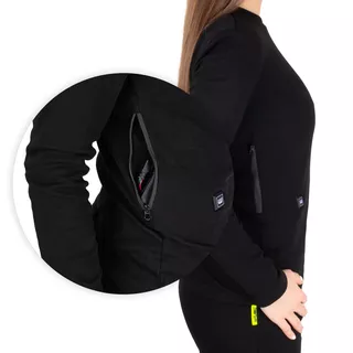 Podgrzewana koszulka damska longsleeve W-TEC Insulong Lady - Czarny