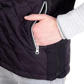 Ogrzewana kamizelka bezrękawnik męski inSPORTline WARMhim - Czarny
