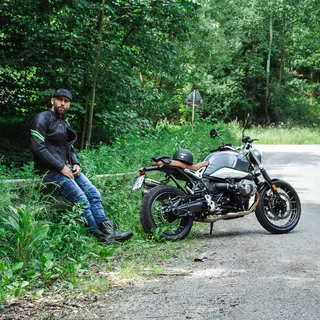 Buty motocyklowe W-TEC Feasel - Czarny