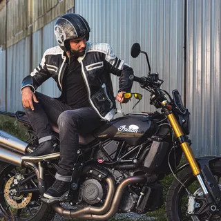 Kask motocyklowy otwarty W-TEC Angeric Grey Star - Szara Gwiazda