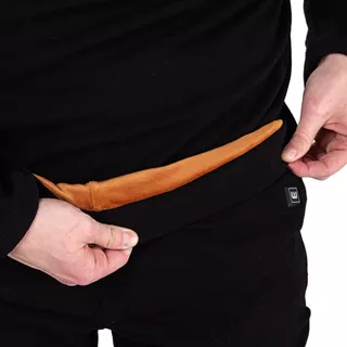 Ogrzewane spodnie męskie termoaktywne W-TEC Insupants - Czarny