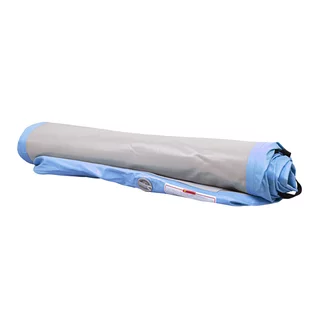 Ścieżka akrobatyczna do ćwiczeń Airtrack inSPORTline Airstunt 400x100x10 cm niebieska