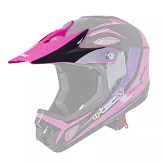 Zapasowy daszek do kasku W-TEC FS-605 - Extinction Pink - Extinction Pink