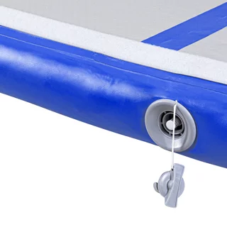 Ścieżka akrobatyczna do ćwiczeń Airtrack inSPORTline Airstunt 500x100x10 cm ciemnoniebieska