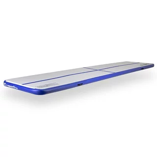 Ścieżka akrobatyczna do ćwiczeń Airtrack inSPORTline Airstunt 500x100x10 cm ciemnoniebieska