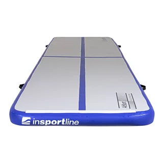 Ścieżka akrobatyczna do ćwiczeń Airtrack inSPORTline Airstunt 500x100x10 cm ciemnoniebieska