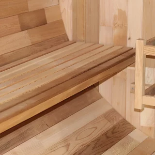 Fińska sauna beczkowa ogrodowa inSPORTline Viduor 300 - drewno cedrowe