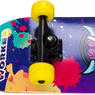 Deskorolka klasyczna WORKER Psypunk SKATEBOARD KLON  31" kauczuk