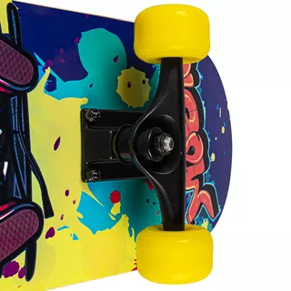 Deskorolka klasyczna WORKER Psypunk SKATEBOARD KLON  31" kauczuk