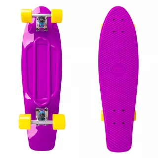 Deskorolka typu fiszka Penny board deskorolka WORKER Blace 27" ABEC-11 - Fioletowy - Fioletowy