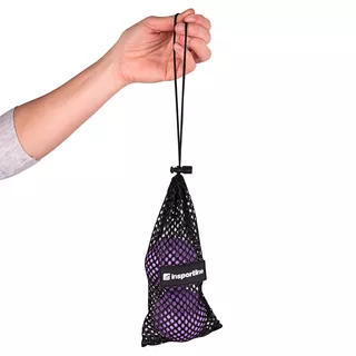 Piłki do masażu sensoryczne inSPORTline Thera 6,5 cm - Fioletowy