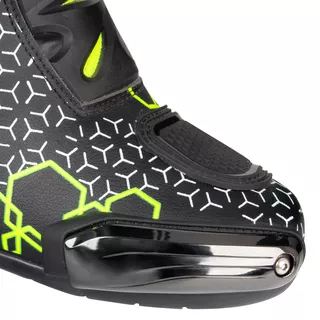 Męskie buty motocyklowe W-TEC Reaper - Czarno-zielony