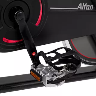 Rower treningowy spinningowy inSPORTline Alfan - Czarny
