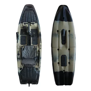 Składana łódka rower wodny wędkarski na pedały inSPORTline Rhoner Desert Camo