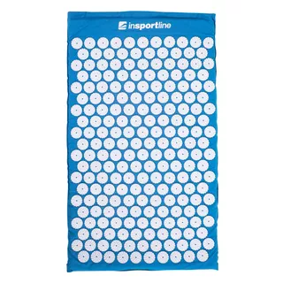 Mata z wypustkami inSPORTline AKU-500 75x44 cm do akupresury - Niebieski