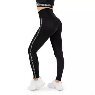Legginsy damskie inSPORTline Highwaist - Czarny