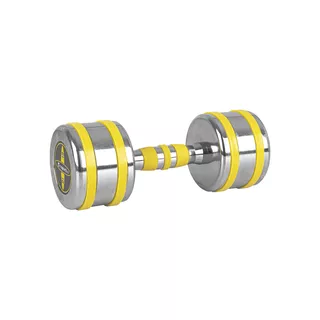 Hantle chromowane inSPORTline Yellsteel 1-14 kg