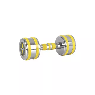 Hantle chromowane inSPORTline Yellsteel 1-14 kg