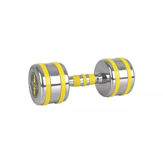 Hantle chromowane inSPORTline Yellsteel 1-14 kg