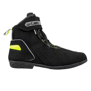 Buty motocyklowe W-TEC Sixtreet - Czarno-zielony
