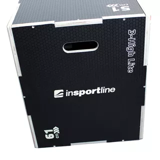 Skrzynia plyometryczna plyo jump box inSPORTline 3-High Lite