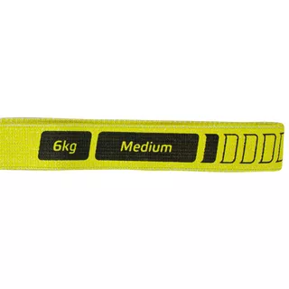 Guma oporowa do ćwiczeń fitness inSPORTline Rand Medium 208x3,3 cm / 6 cm - Różowy