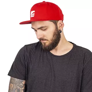 Czapka z płaskim daszkiem inSPORTline Capturo - Czerwony