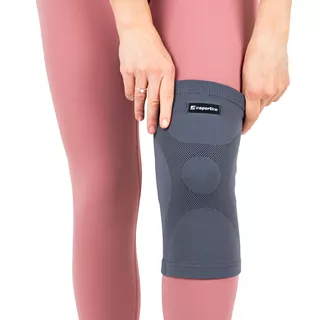 Orteza stawu kolanowego opaska inSPORTline Kneebeam - Szary