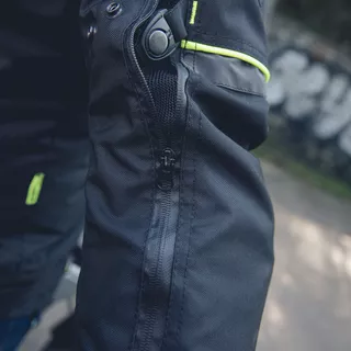 Kurtka motocyklowa W-TEC Progair - Czarny-fluo
