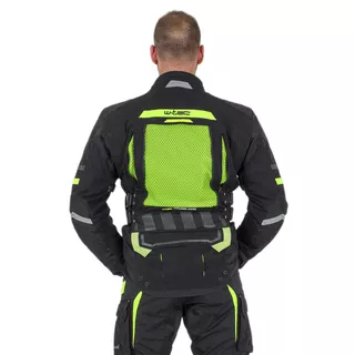Męska kurtka motocyklowa W-TEC Aircross - Czarno-złoty