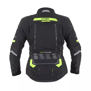 Męska kurtka motocyklowa W-TEC Aircross - Czarno-złoty