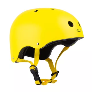 Kask na rolki, deskorolkę, fiszkę WORKER Neonik żółty