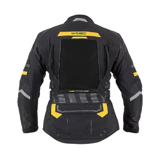 Męska kurtka motocyklowa W-TEC Aircross - Czarno-złoty