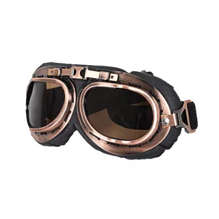 Gogle vintage motocyklowe W-TEC Steamrust