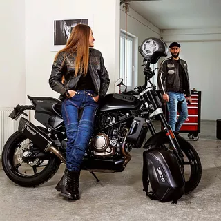 Buty motocyklowe W-TEC Feasel - Czarny