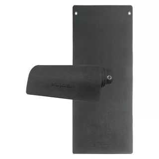 Mata do ćwiczeń inSPORTline Aero Advance 180x60 cm z otworami - Czarny