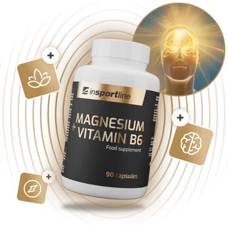 MAGNEZ inSPORTline + WITAMINA B6 90 kapsułek