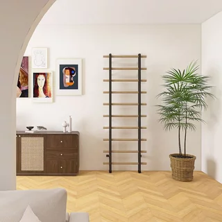 Drabinka gimnastyczna inSPORTline Wootamax 220x80 cm z drążkiem i poręczami
